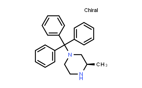 1-Trityl-(R)-3-methylpiperazine