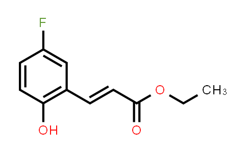 (E)-Ethyl 3-(5-fluoro-2-hydroxyphenyl)acrylate