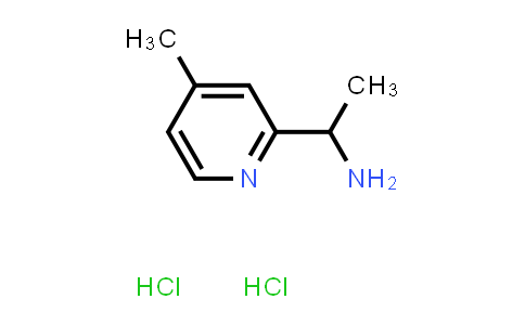 1-(4-methyl-2-pyridinyl)ethanamine dihydrochloride