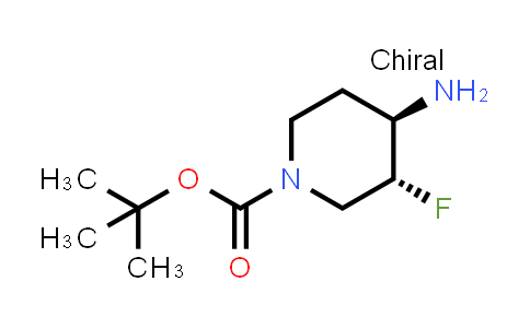 (3R,4R)-tert-Butyl 4-amino-3-fluoropiperidine-1-carboxylate