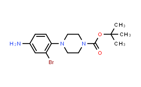 tert-Butyl 4-(4-amino-2-bromophenyl)piperazine-1-carboxylate