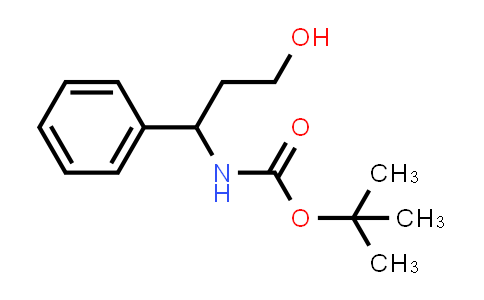 tert-butyl 3-hydroxy-1-phenylpropylcarbamate