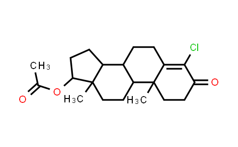 acetic acid (4-chloro-10,13-dimethyl-3-oxo-1,2,6,7,8,9,11,12,14,15,16,17-dodecahydrocyclopenta[a]phenanthren-17-yl) ester