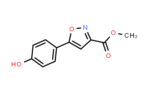 Methyl 5-(4-hydroxyphenyl)isoxazole-3-carboxylate