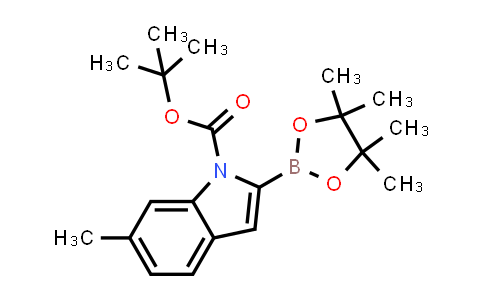 tert-Butyl 6-methyl-2-(4,4,5,5-tetramethyl-1,3,2-dioxaborolan-2-yl)-1H-indole-1-carboxylate