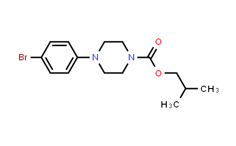 Isobutyl 4-(4-bromophenyl)piperazine-1-carboxylate