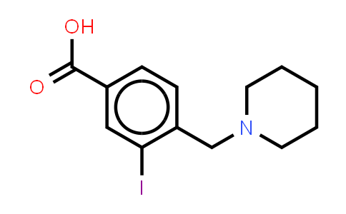 3-iodo-4-(1-piperidinylmethyl)benzoic acid