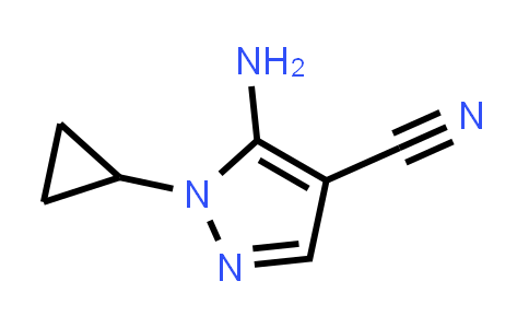 5-amino-1-cyclopropyl-4-pyrazolecarbonitrile
