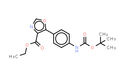 Ethyl5-[(4-N-Boc-amino)phenyl]oxazole-4-carboxylate