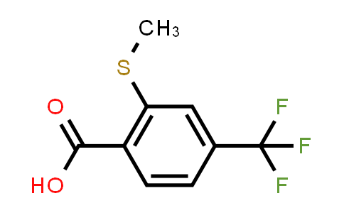 2-Methylthio-4-trifluoromethylbenzoicacid
