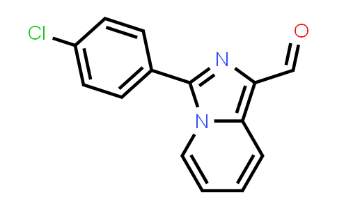 3-(4-chlorophenyl)imidazo[1,5-a]pyridine-1-carbaldehyde