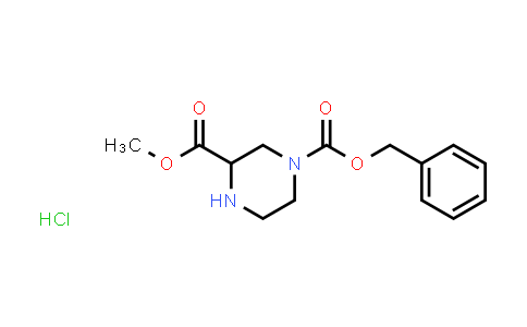 1-Benzyl 3-methyl piperazine-1,3-dicarboxylate hydrochloride