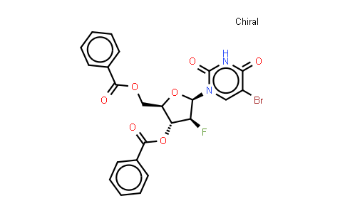 5-Bromo-3',5'-bis-O-benzoyl-2'-deoxy-2'-fluoro-beta-D-arabinouridine