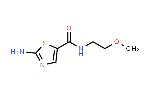 2-Amino-N-(2-methoxyethyl)thiazole-5-carboxamide