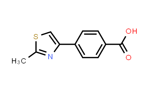 4-(2-Methylthiazol-4-yl)benzoic acid