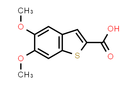 5,6-dimethoxy-1-benzothiophene-2-carboxylic acid