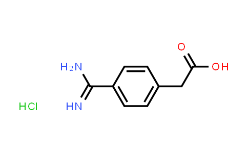 2-(4-Carbamimidoylphenyl)acetic acid hydrochloride
