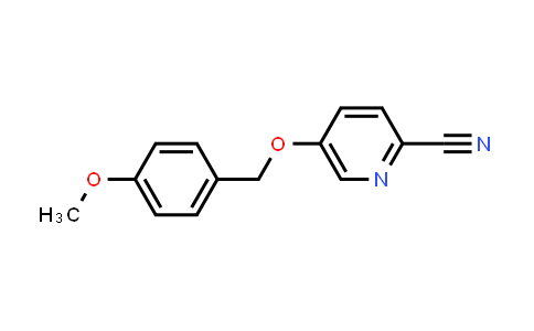 5-((4-Methoxybenzyl)oxy)picolinonitrile