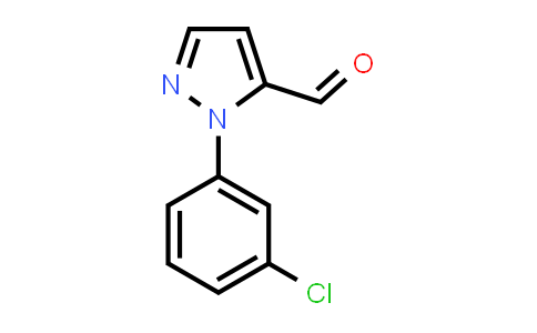 1-(3-chlorophenyl)-1H-pyrazole-5-carbaldehyde