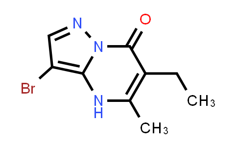 3-Bromo-6-ethyl-5-methylpyrazolo[1,5-a]pyrimidin-7(4H)-one