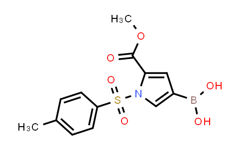 (5-(Methoxycarbonyl)-1-tosyl-1H-pyrrol-3-yl)boronic acid