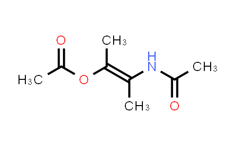 Aceticacid2-acetylamino-1-methyl-propenylester