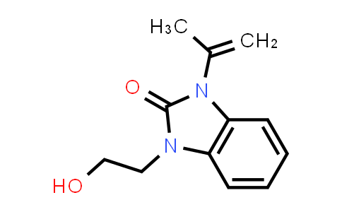 1-(2-hydroxyethyl)-3-(1-methylethenyl)-2-benzimidazolone