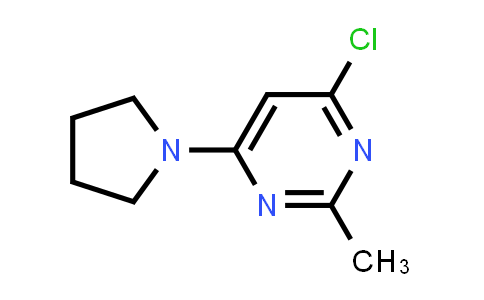 4-chloro-2-methyl-6-(1-pyrrolidinyl)pyrimidine
