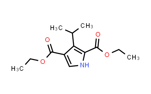 Diethyl 3-isopropyl-1H-pyrrole-2,4-dicarboxylate