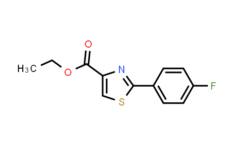 2-(4-fluorophenyl)-4-thiazolecarboxylic acid ethyl ester