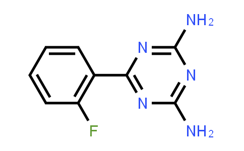6-(2-fluorophenyl)-1,3,5-Triazine-2,4-diamine