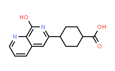 4-(8-Hydroxy-1,7-naphthyridin-6-yl)cyclohexanecarboxylic acid