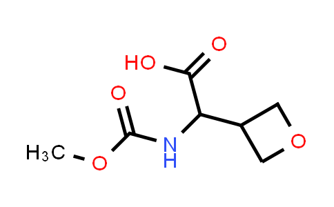 2-(Methoxycarbonylamino)-2-(oxetan-3-yl)acetic acid