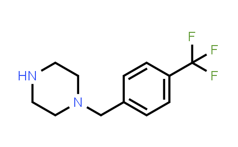 1-[[4-(trifluoromethyl)phenyl]methyl]piperazine