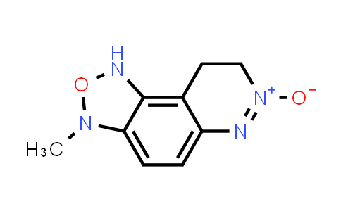 8,9-Dihydro-3-methyl-1,2,5-oxadiazolo[3,4-f]cinnoline-7-oxide