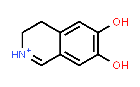 3,4-dihydroisoquinolin-2-ium-6,7-diol