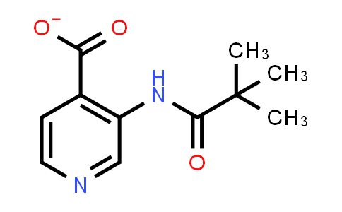 3-[(2,2-dimethyl-1-oxopropyl)amino]-4-pyridinecarboxylate