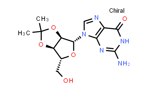 2-Amino-9-((3aR,4R,6R,6aR)-6-(hydroxymethyl)-2,2-dimethyltetrahydrofuro[3,4-d][1,3]dioxol-4-yl)-1H-purin-6(9H)-one