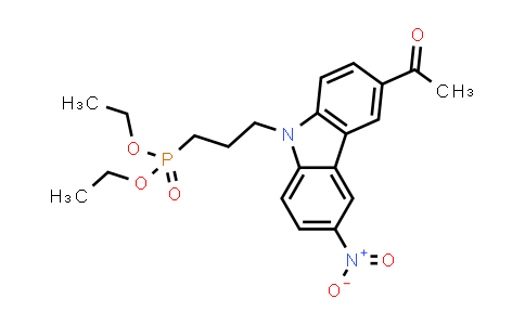 [3-(3-Acetyl-6-nitro-carbazol-9-yl)-propyl]-phosphonic acid diethyl ester