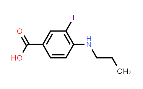 3-iodo-4-(propylamino)benzoic acid