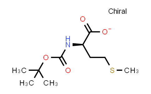 (2R)-2-[[(2-methylpropan-2-yl)oxy-oxomethyl]amino]-4-(methylthio)butanoate