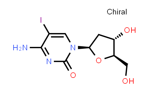 4-Amino-1-((2R,4S,5R)-4-hydroxy-5-(hydroxymethyl)tetrahydrofuran-2-yl)-5-iodopyrimidin-2(1H)-one