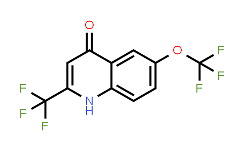 6-(trifluoromethoxy)-2-(trifluoromethyl)-1H-quinolin-4-one