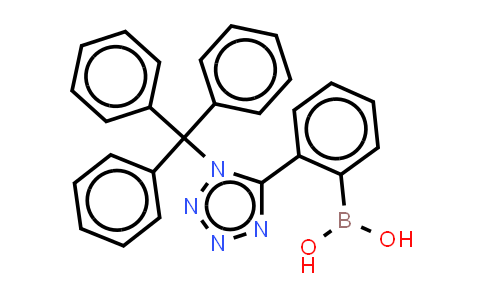 2-2-(Triphenylmethyl)-2H-tetrazol-5-ylphenylboronicacid