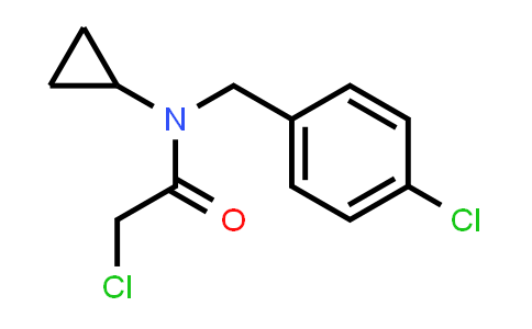 2-Chloro-N-(4-chlorobenzyl)-N-cyclopropylacetamide