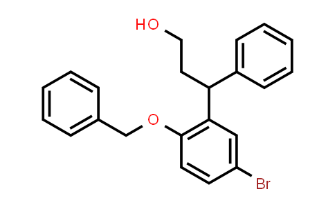 3-(2-(Benzyloxy)-5-bromophenyl)-3-phenylpropan-1-ol