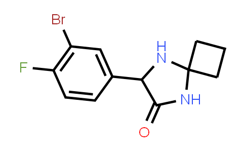 7-(3-Bromo-4-fluorophenyl)-5,8-diazaspiro[3.4]octan-6-one