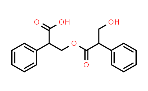 3-(3-hydroxy-1-oxo-2-phenylpropoxy)-2-phenylpropanoic acid