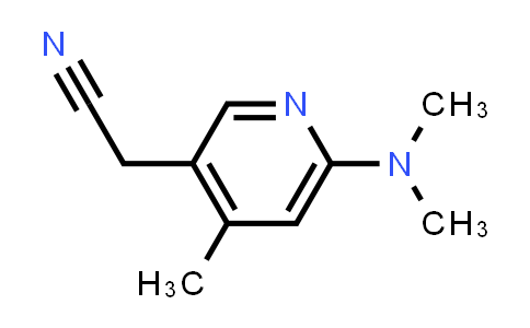 2-(6-(Dimethylamino)-4-methylpyridin-3-yl)acetonitrile