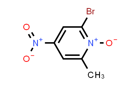 2-Bromo-6-methyl-4-nitropyridine 1-oxide